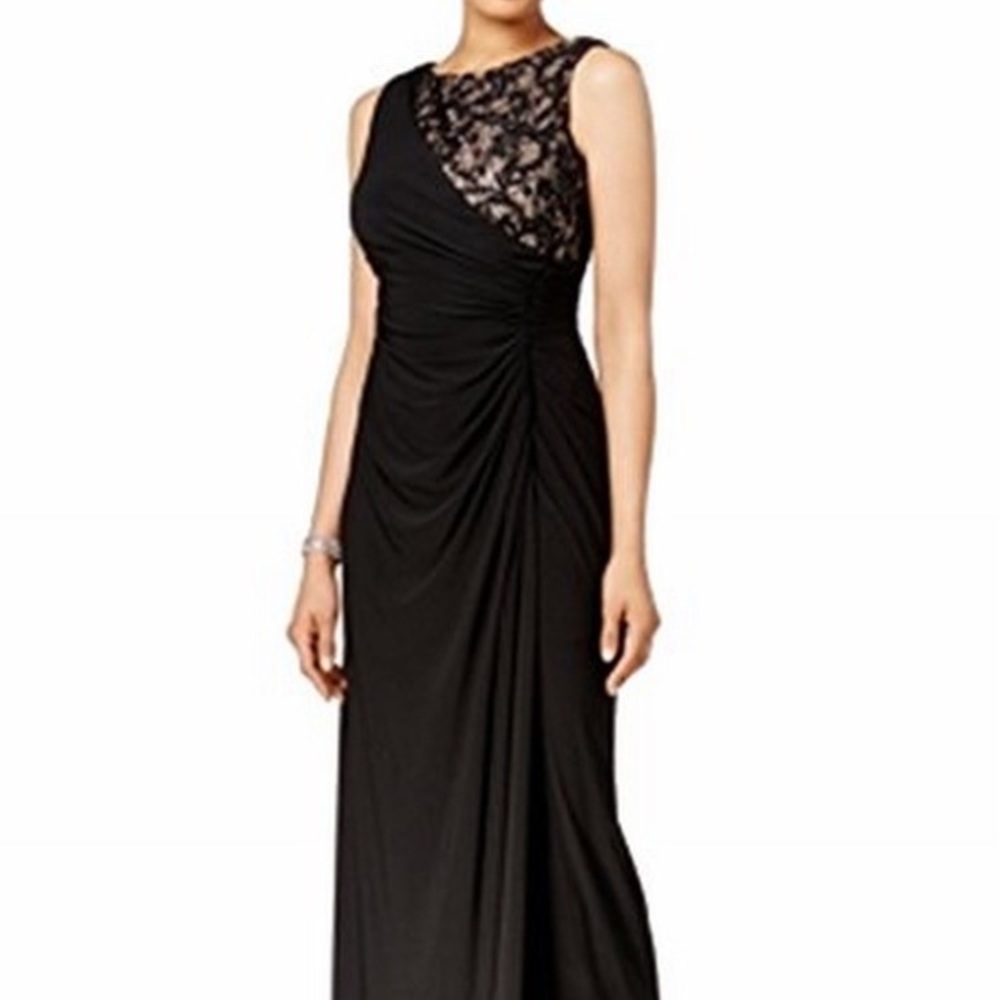 Long black dress